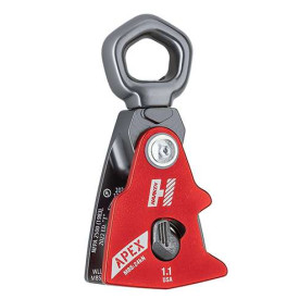 美國 HARKEN Apex 1.1 Single w/ Swivel 萬向側開單滑輪 紅色 NFPA165020